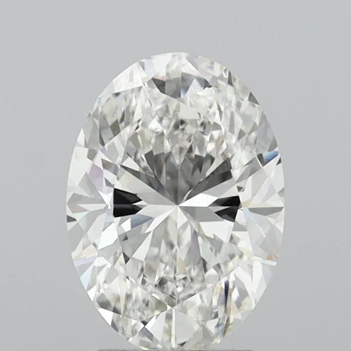 3.00ct Oval Lab Grown Diamond (Colour G, Clarity VVS2, IGI Certified)