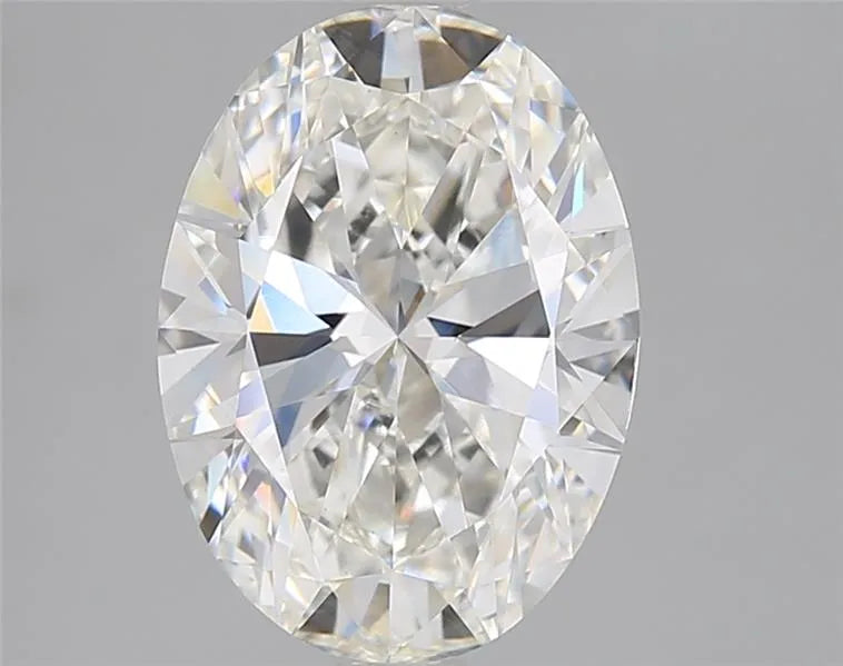 3.00ct Oval Lab Grown Diamond (Colour G, Clarity VVS2, IGI Certified)