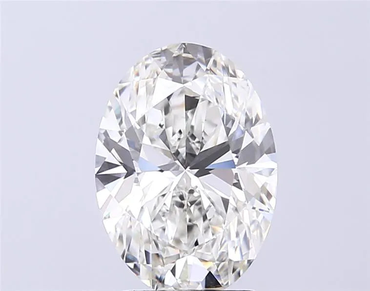 3.00ct Oval Lab Grown Diamond (Colour G, Clarity VVS2, IGI Certified)