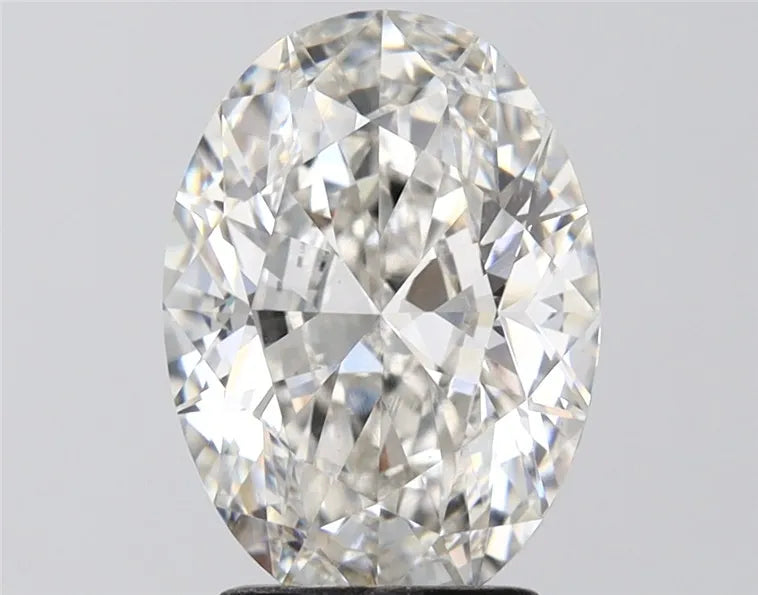 3.00ct Oval Lab Grown Diamond (Colour G, Clarity VVS2, IGI Certified)