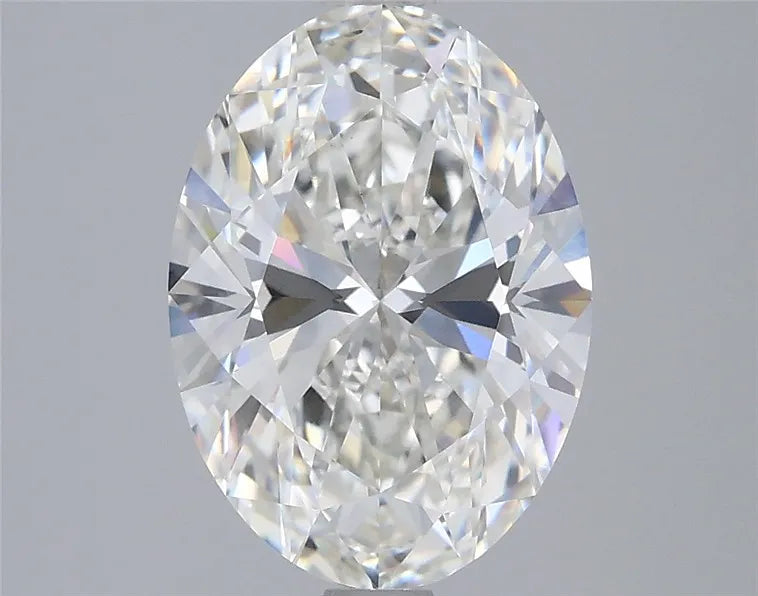 3.00ct Oval Lab Grown Diamond (Colour G, Clarity VVS2, IGI Certified)
