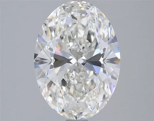 3.00ct Oval Lab Grown Diamond (Colour G, Clarity VVS2, IGI Certified)