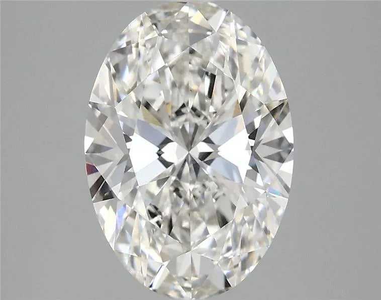 3.00ct Oval Lab Grown Diamond (Colour G, Clarity VVS2, IGI Certified)