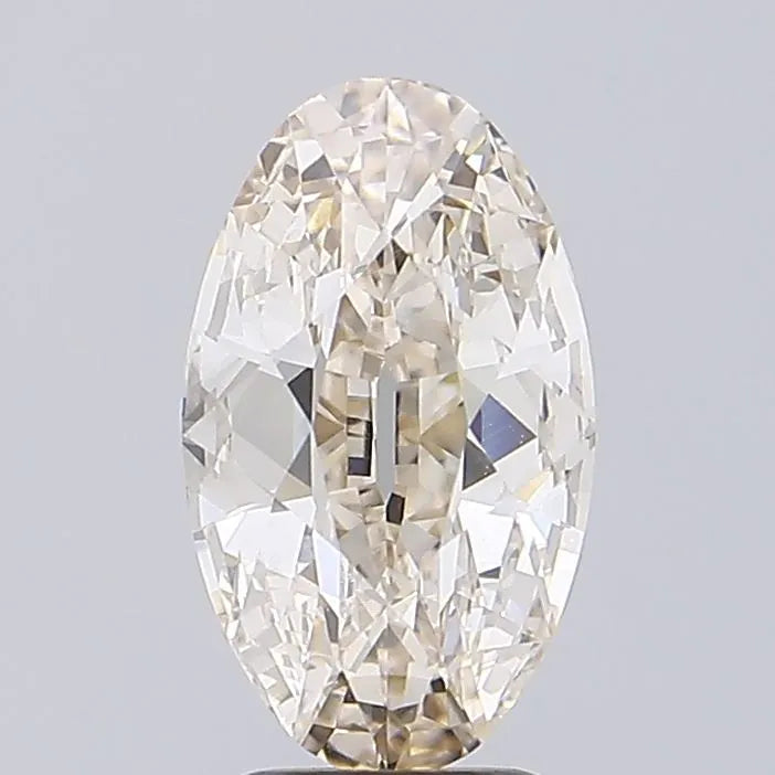 3.00ct Oval Lab Grown Diamond (Colour K, Clarity VVS2, IGI Certified)