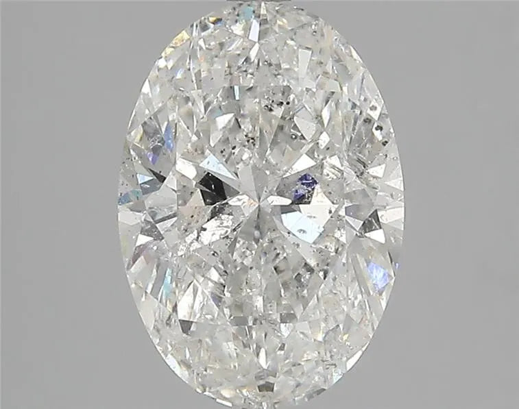 3.00ct Oval Natural Diamond (Colour G, Clarity SI2, Cut VG, IGI Certified)