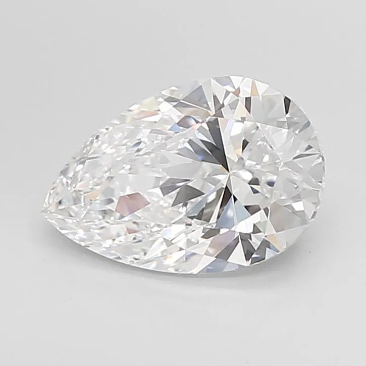 3.00ct Pear Lab Grown Diamond (Colour D, Clarity VS1, IGI Certified)