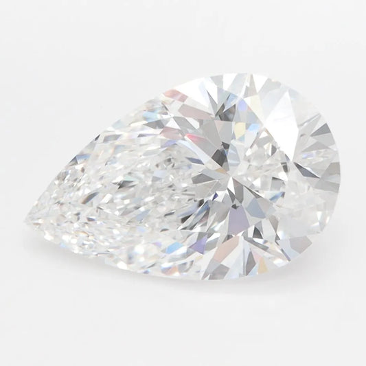 3.00ct Pear Lab Grown Diamond (Colour D, Clarity VVS1, GIA Certified)