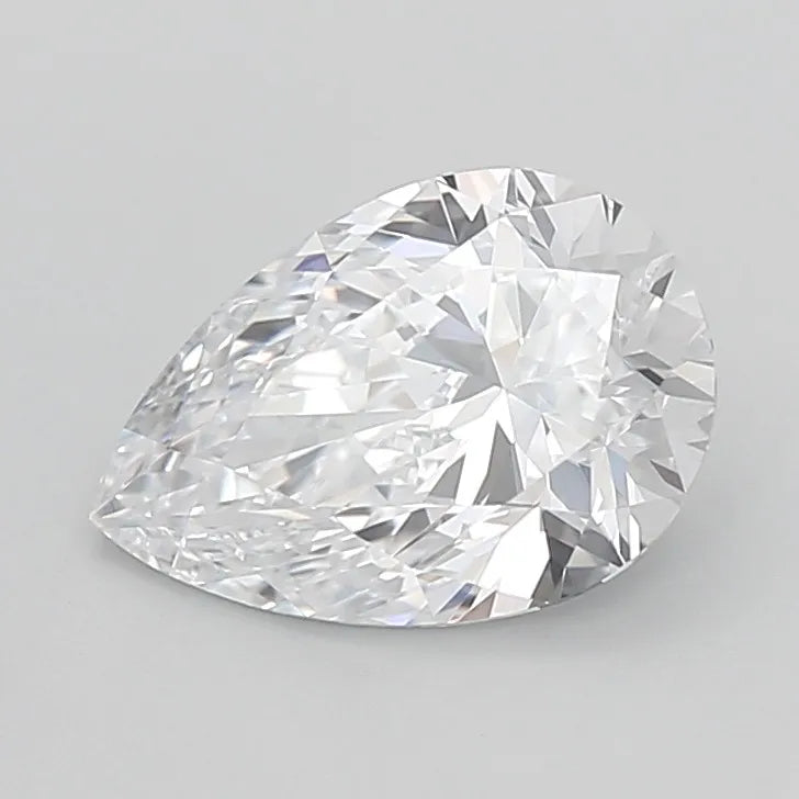 3.00ct Pear Lab Grown Diamond (Colour D, Clarity VVS1, IGI Certified)