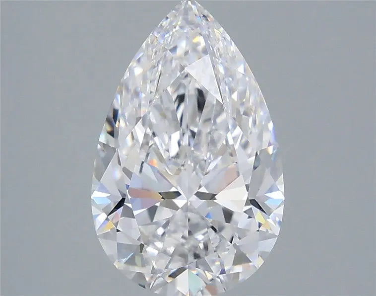 3.00ct Pear Lab Grown Diamond (Colour D, Clarity VVS1, IGI Certified)