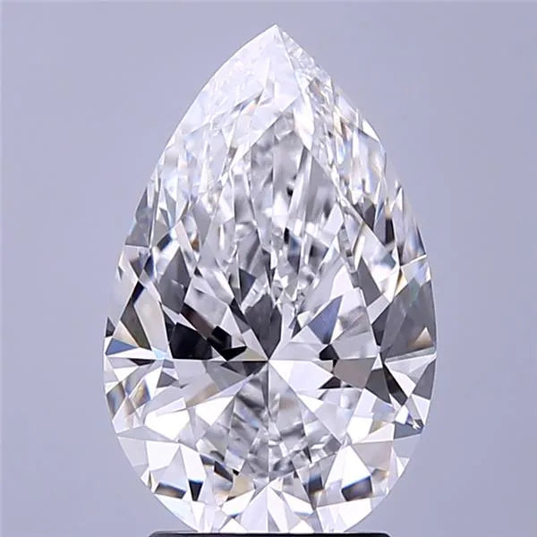 3.00ct Pear Lab Grown Diamond (Colour D, Clarity VVS1, IGI Certified)