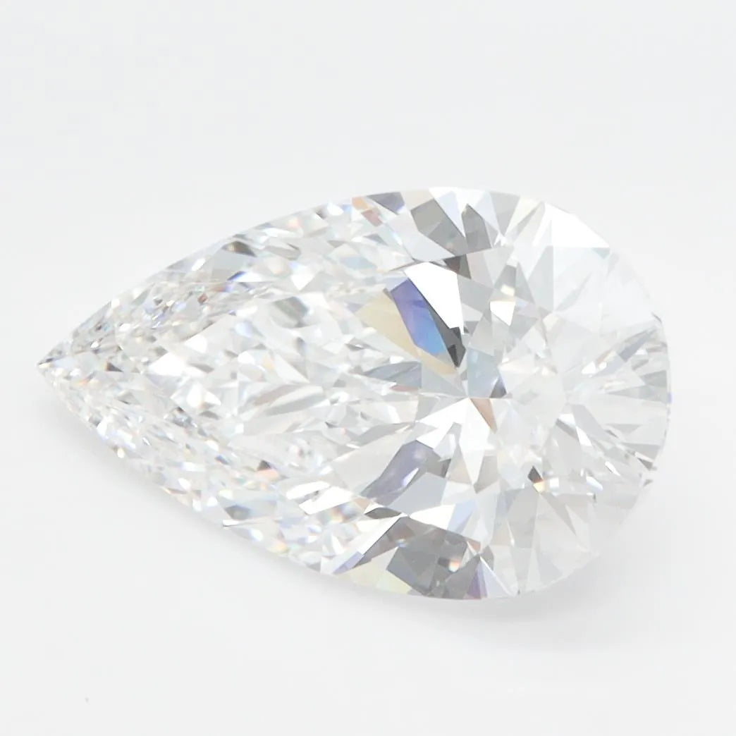 3.00ct Pear Lab Grown Diamond (Colour D, Clarity VVS1, IGI Certified)