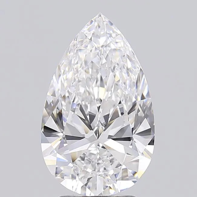 3.00ct Pear Lab Grown Diamond (Colour D, Clarity VVS1, IGI Certified)