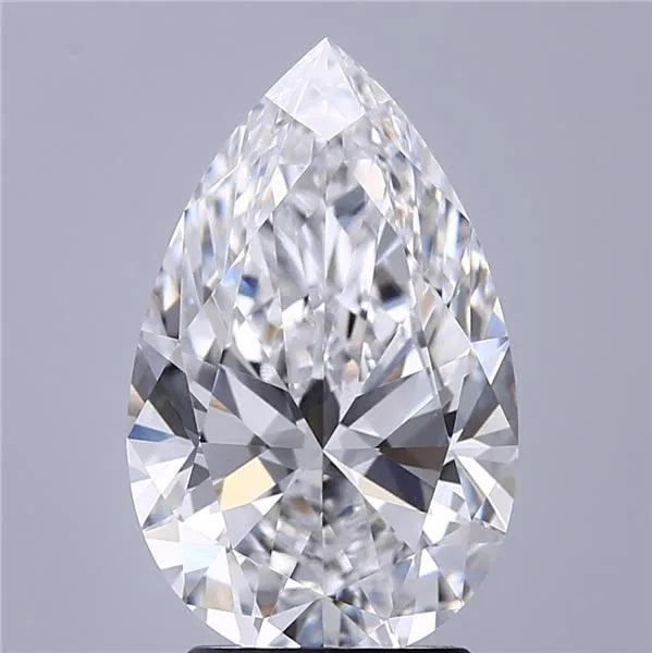 3.00ct Pear Lab Grown Diamond (Colour D, Clarity VVS1, IGI Certified)