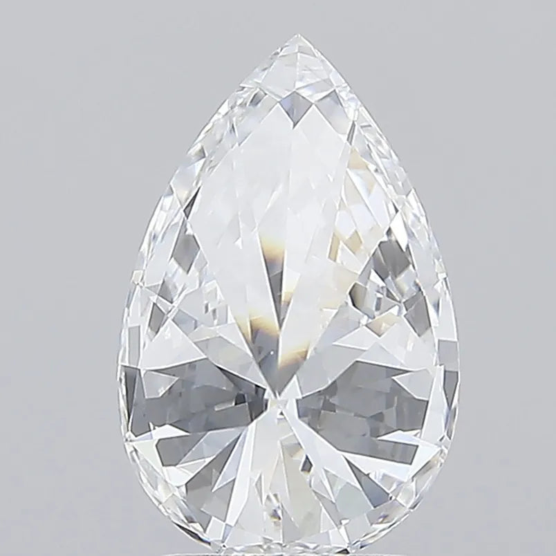 3.00ct Pear Lab Grown Diamond (Colour D, Clarity VVS1, IGI Certified)