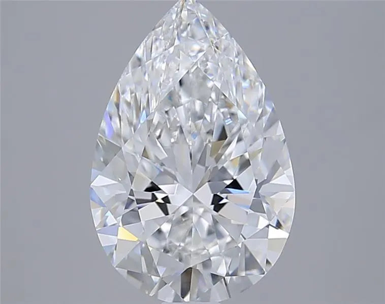 3.00ct Pear Lab Grown Diamond (Colour D, Clarity VVS2, IGI Certified)