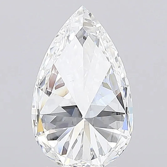 3.00ct Pear Lab Grown Diamond (Colour D, Clarity VVS2, IGI Certified)