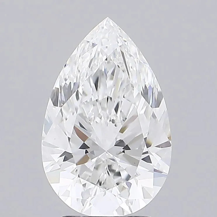 3.00ct Pear Lab Grown Diamond (Colour E, Clarity IF, IGI Certified)