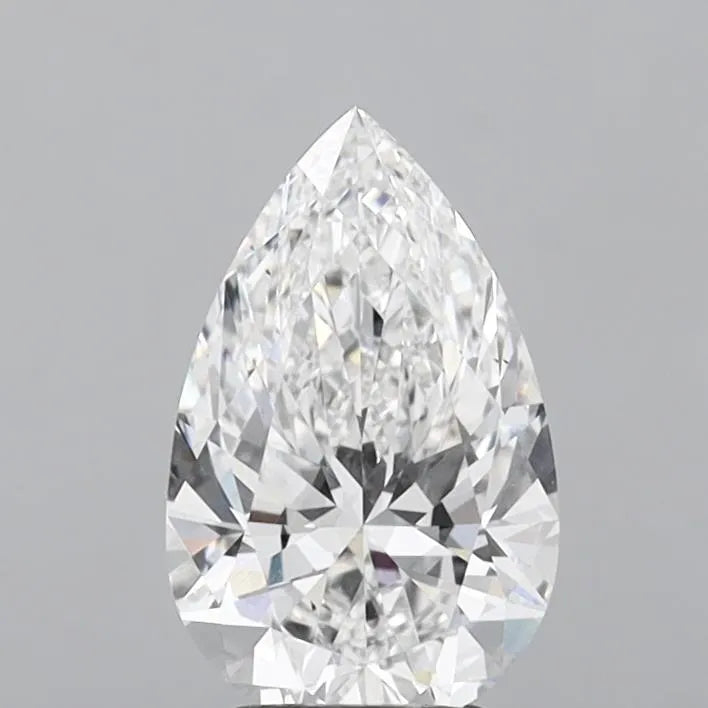 3.00ct Pear Lab Grown Diamond (Colour E, Clarity VS1, IGI Certified)