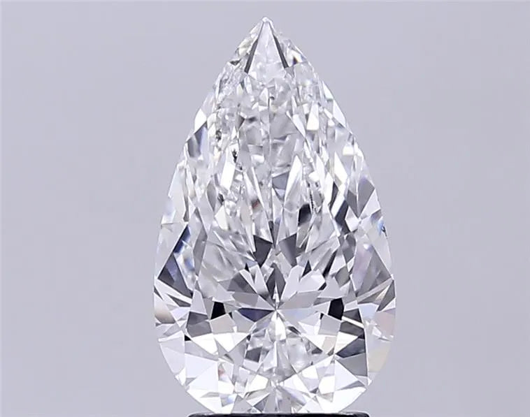 3.00ct Pear Lab Grown Diamond (Colour E, Clarity VS1, IGI Certified)