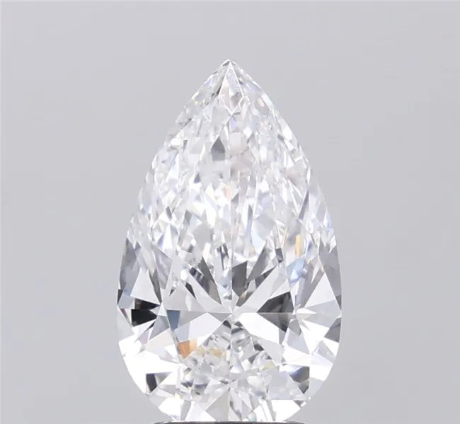 3.00ct Pear Lab Grown Diamond (Colour E, Clarity VVS1, IGI Certified)