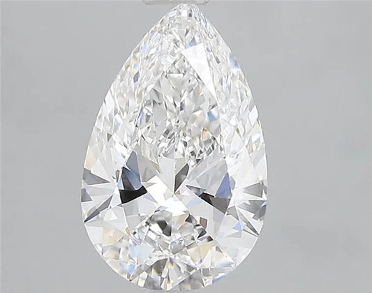 3.00ct Pear Lab Grown Diamond (Colour E, Clarity VVS1, IGI Certified)