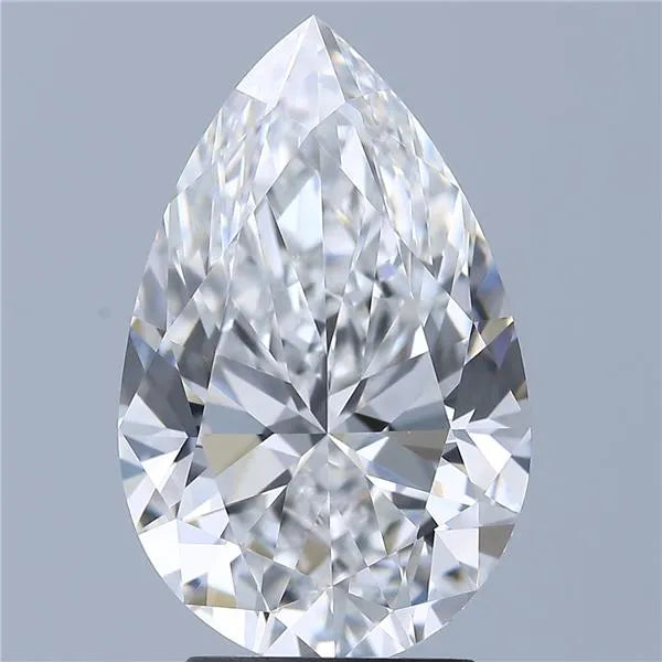 3.00ct Pear Lab Grown Diamond (Colour E, Clarity VVS1, IGI Certified)