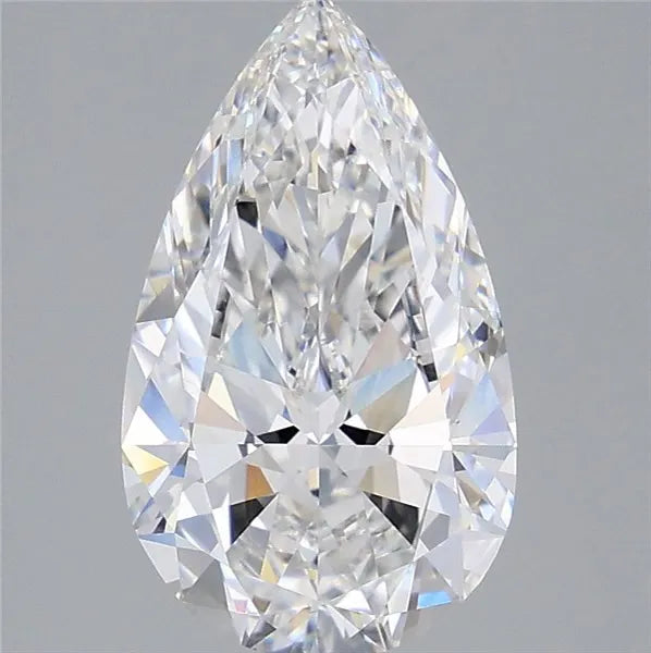 3.00ct Pear Lab Grown Diamond (Colour E, Clarity VVS1, IGI Certified)