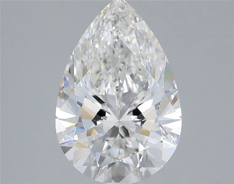 3.00ct Pear Lab Grown Diamond (Colour E, Clarity VVS2, IGI Certified)