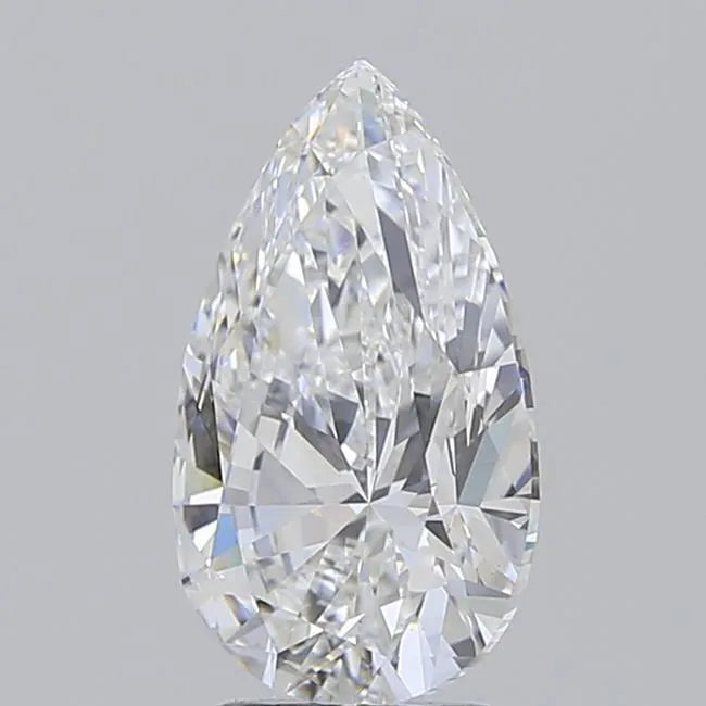 3.00ct Pear Lab Grown Diamond (Colour E, Clarity VVS2, IGI Certified)