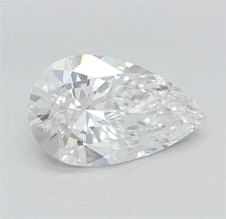 3.00ct Pear Lab Grown Diamond (Colour E, Clarity VVS2, IGI Certified)