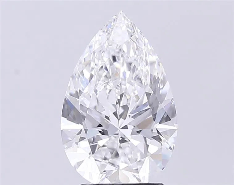 3.00ct Pear Lab Grown Diamond (Colour E, Clarity VVS2, IGI Certified)