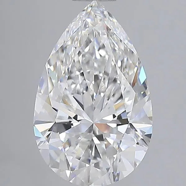 3.00ct Pear Lab Grown Diamond (Colour E, Clarity VVS2, IGI Certified)