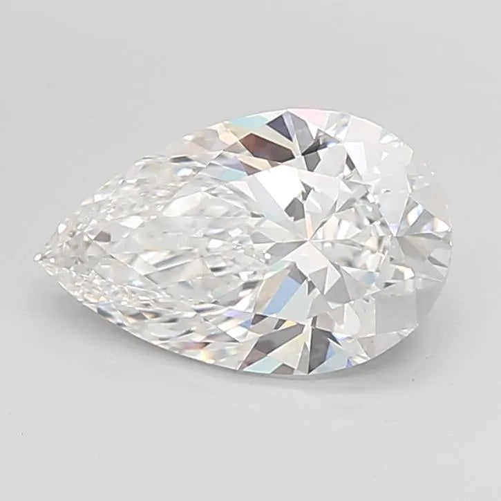 3.00ct Pear Lab Grown Diamond (Colour E, Clarity VVS2, IGI Certified)