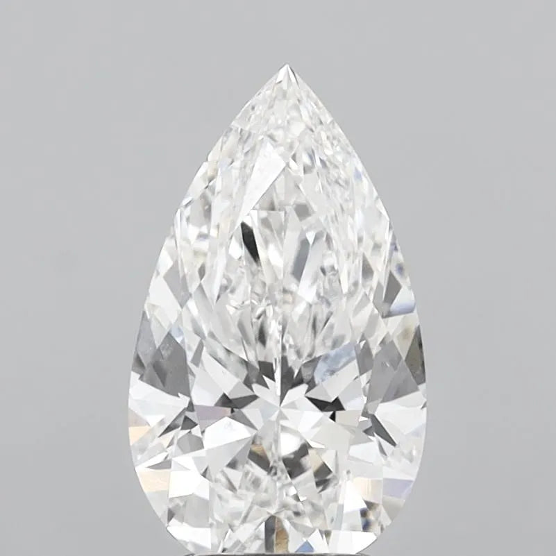 3.00ct Pear Lab Grown Diamond (Colour F, Clarity VS1, IGI Certified)
