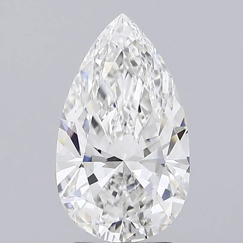 3.00ct Pear Lab Grown Diamond (Colour F, Clarity VS2, IGI Certified)