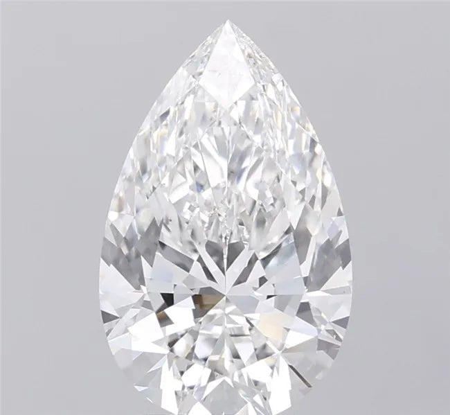 3.00ct Pear Lab Grown Diamond (Colour F, Clarity VVS1, IGI Certified)