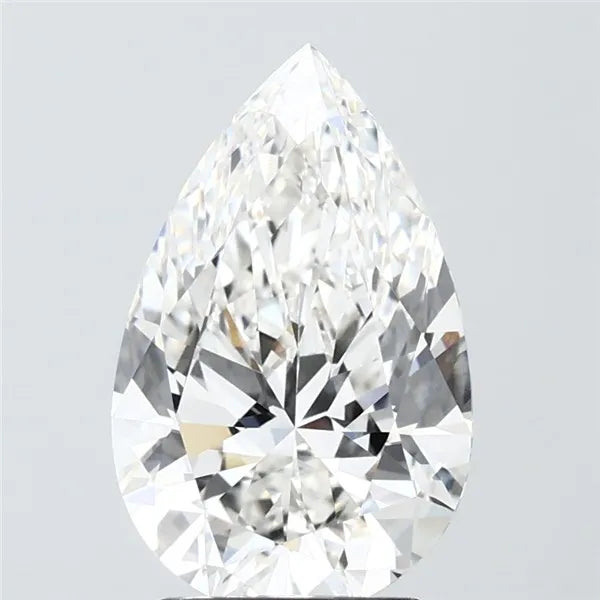 3.00ct Pear Lab Grown Diamond (Colour F, Clarity VVS2, IGI Certified)