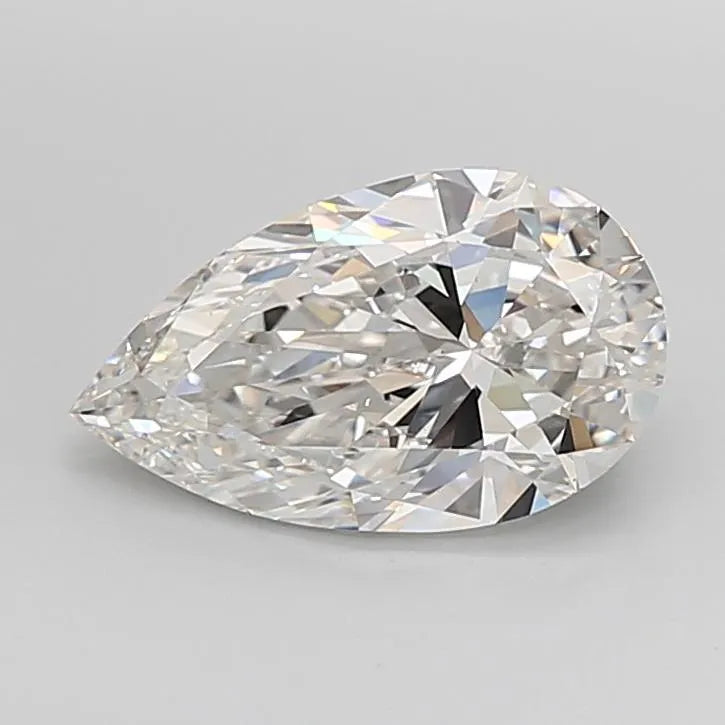 3.00ct Pear Lab Grown Diamond (Colour F, Clarity VVS2, IGI Certified)