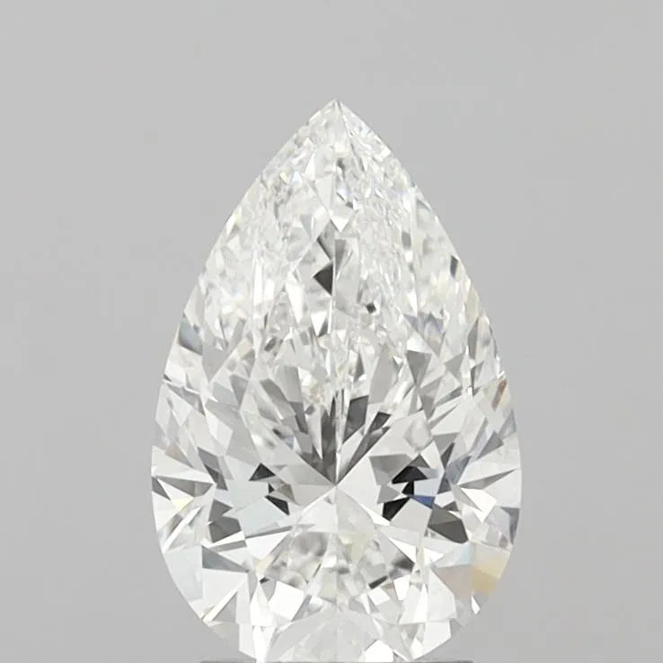 3.00ct Pear Lab Grown Diamond (Colour F, Clarity VVS2, IGI Certified)