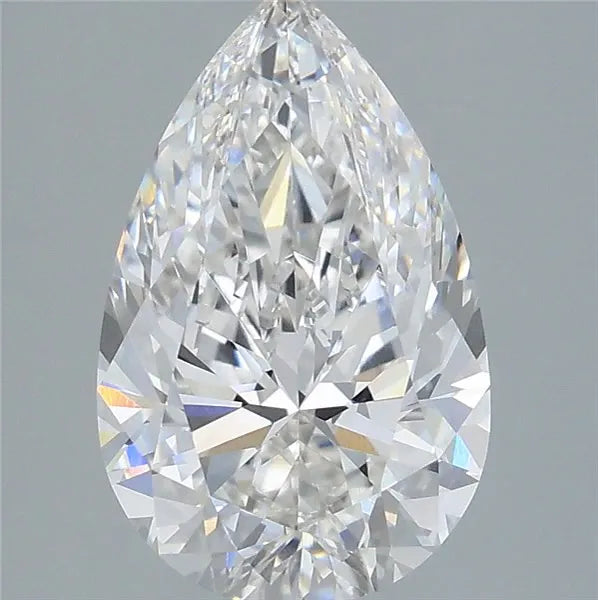 3.00ct Pear Lab Grown Diamond (Colour F, Clarity VVS2, IGI Certified)