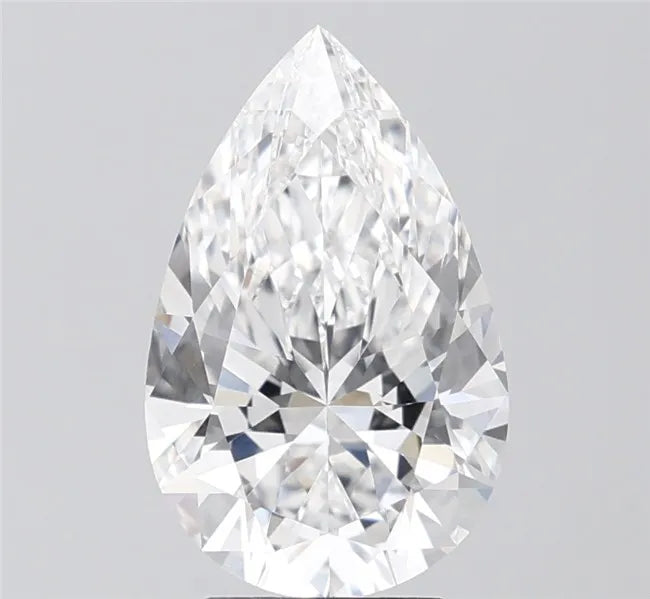 3.00ct Pear Lab Grown Diamond (Colour F, Clarity VVS2, IGI Certified)