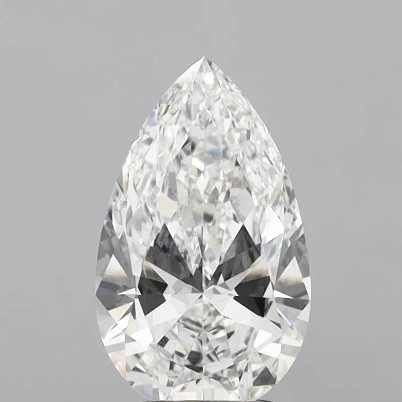 3.00ct Pear Lab Grown Diamond (Colour F, Clarity VVS2, IGI Certified)