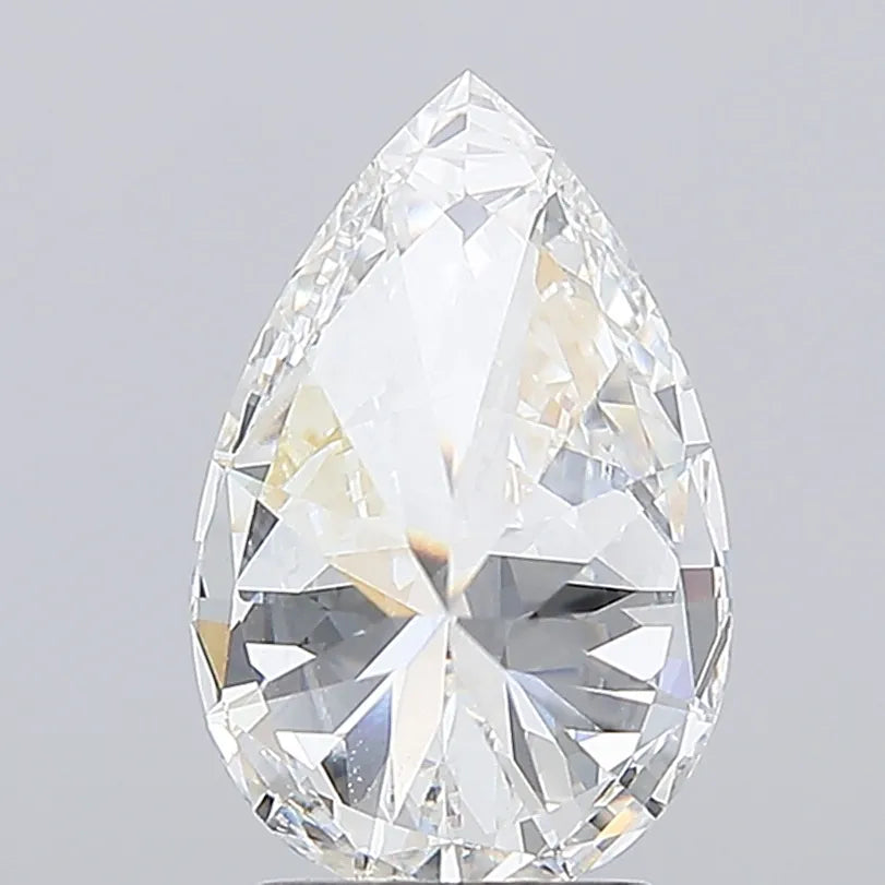 3.00ct Pear Lab Grown Diamond (Colour G, Clarity VS1, IGI Certified)