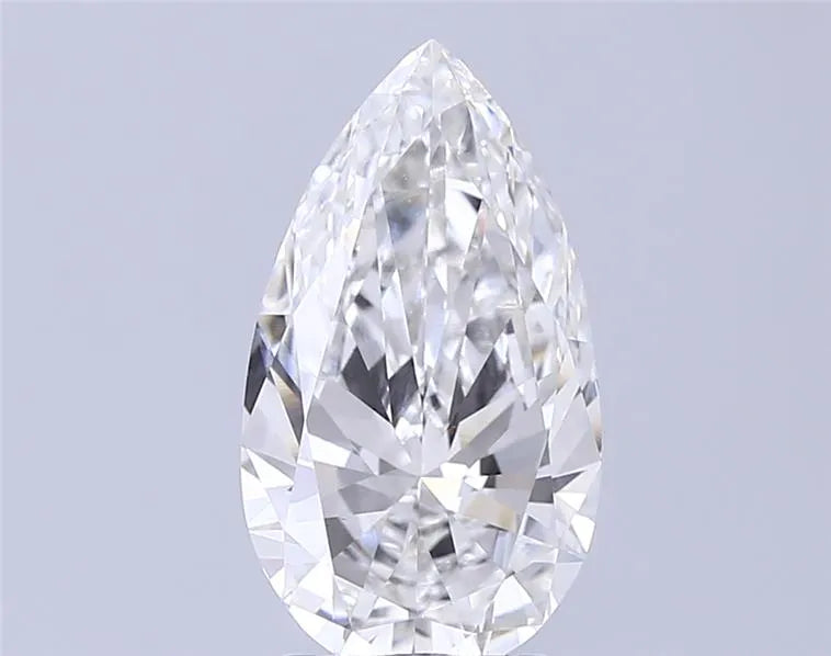 3.00ct Pear Lab Grown Diamond (Colour G, Clarity VS1, IGI Certified)