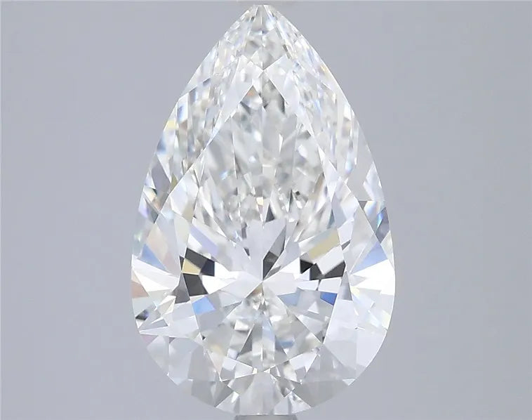 3.00ct Pear Lab Grown Diamond (Colour G, Clarity VVS2, IGI Certified)