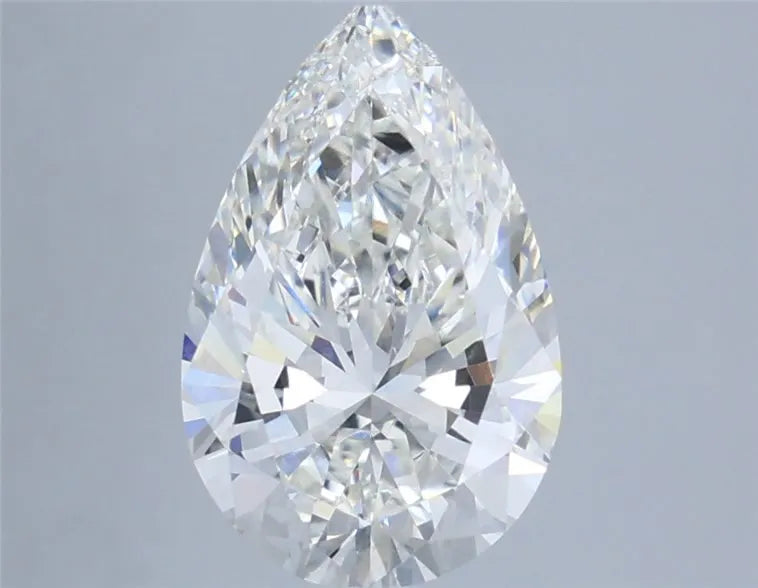 3.00ct Pear Lab Grown Diamond (Colour G, Clarity VVS2, IGI Certified)