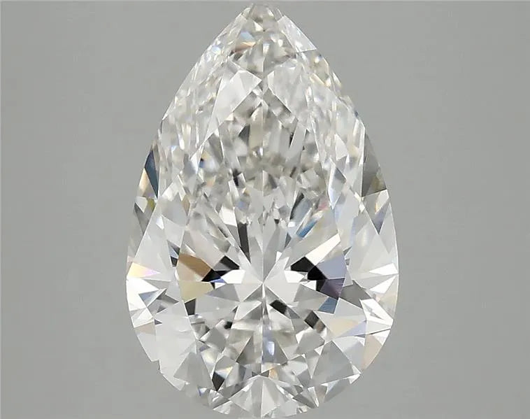 3.00ct Pear Lab Grown Diamond (Colour G, Clarity VVS2, IGI Certified)
