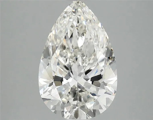 3.00ct Pear Lab Grown Diamond (Colour G, Clarity VVS2, IGI Certified)
