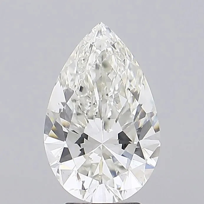 3.00ct Pear Lab Grown Diamond (Colour H, Clarity VS1, IGI Certified)