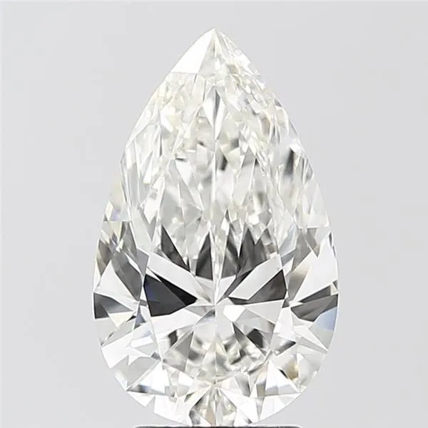 3.00ct Pear Lab Grown Diamond (Colour H, Clarity VVS2, IGI Certified)